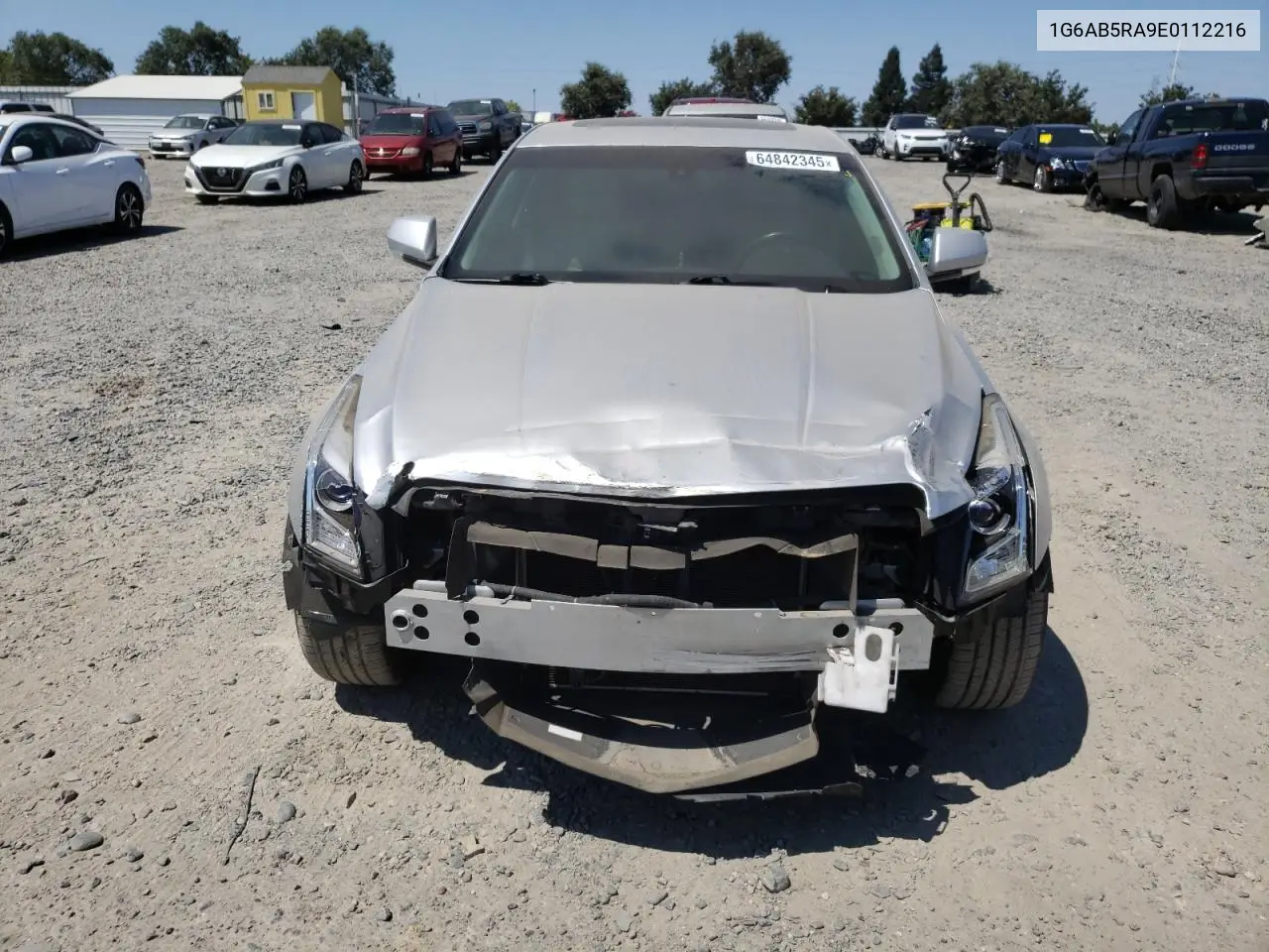 2014 Cadillac Ats Luxury VIN: 1G6AB5RA9E0112216 Lot: 64842345