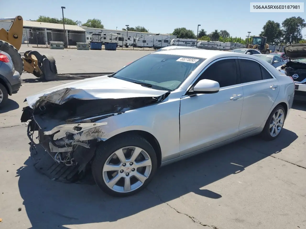 2014 Cadillac Ats VIN: 1G6AA5RX6E0187981 Lot: 65278095