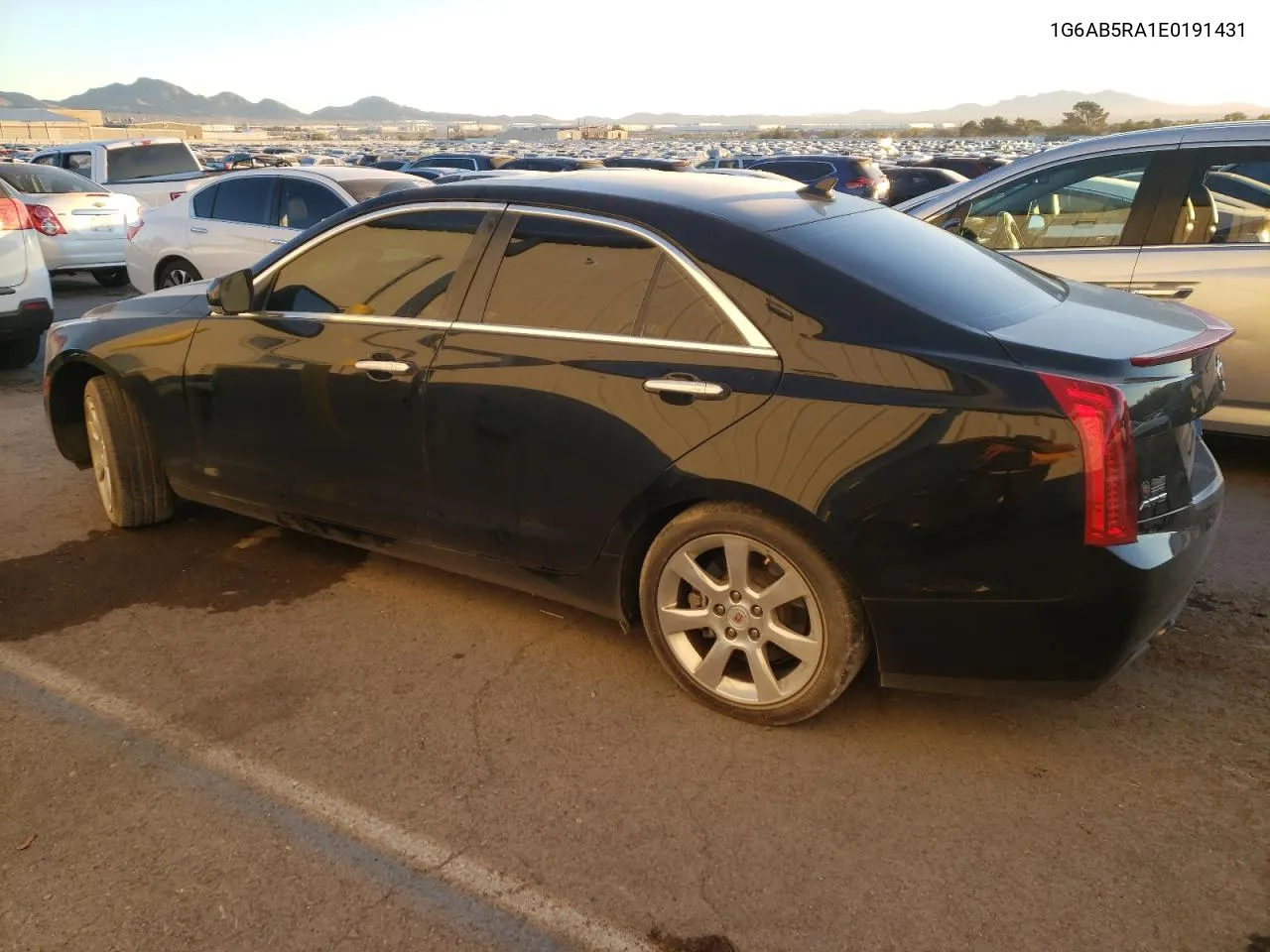 2014 Cadillac Ats Luxury VIN: 1G6AB5RA1E0191431 Lot: 78191374