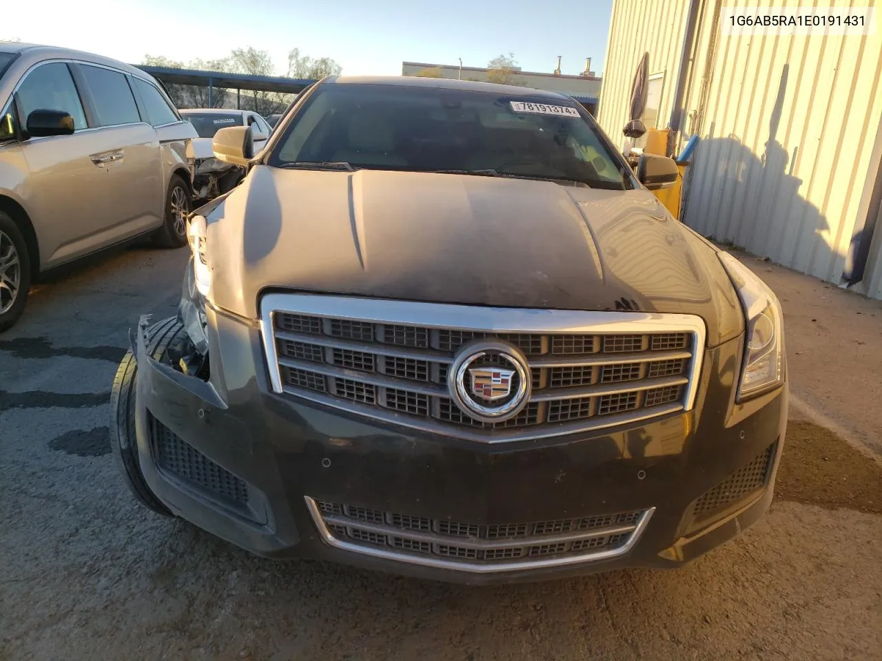 2014 Cadillac Ats Luxury VIN: 1G6AB5RA1E0191431 Lot: 78191374
