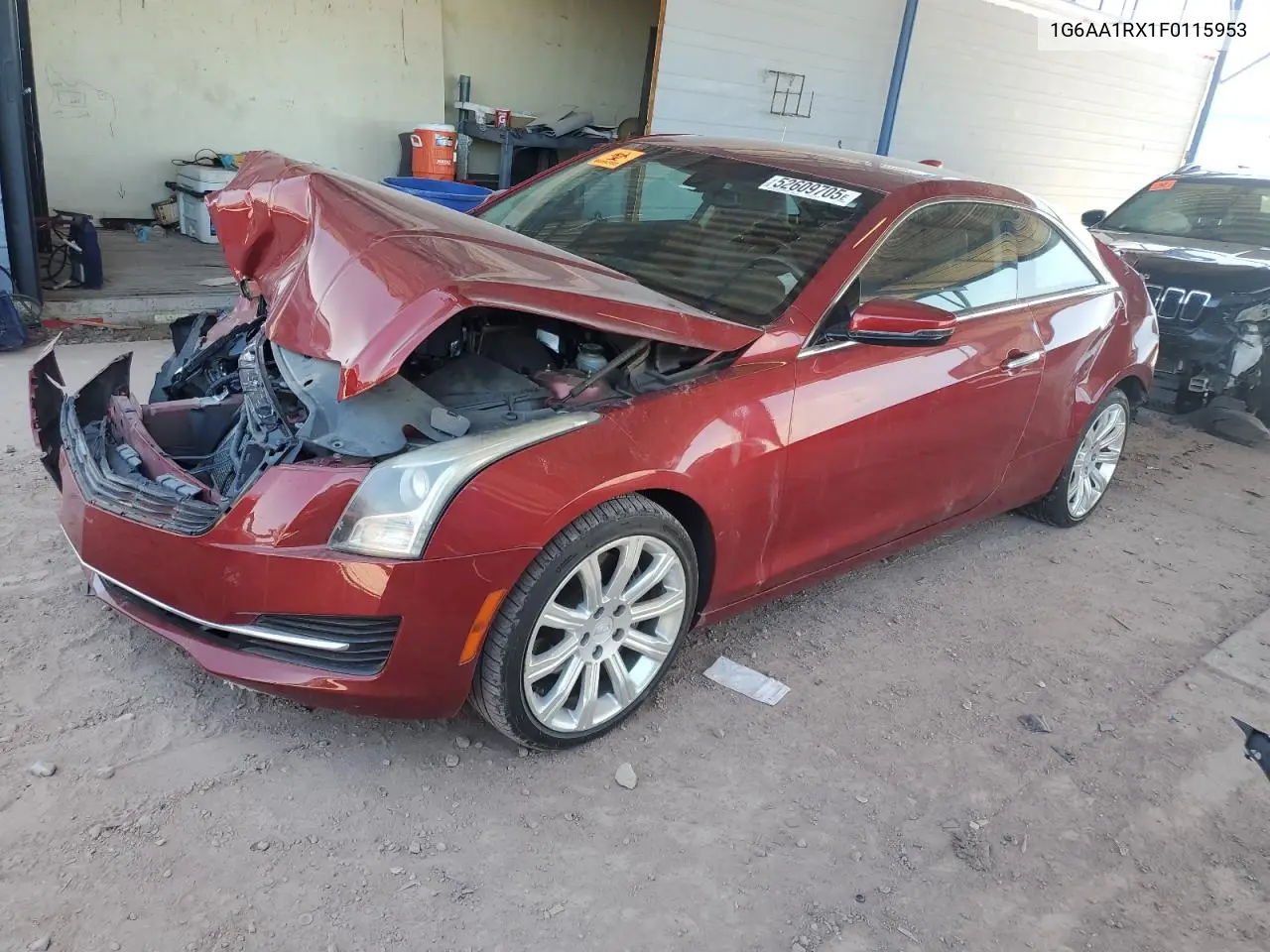 2015 Cadillac Ats VIN: 1G6AA1RX1F0115953 Lot: 52609705