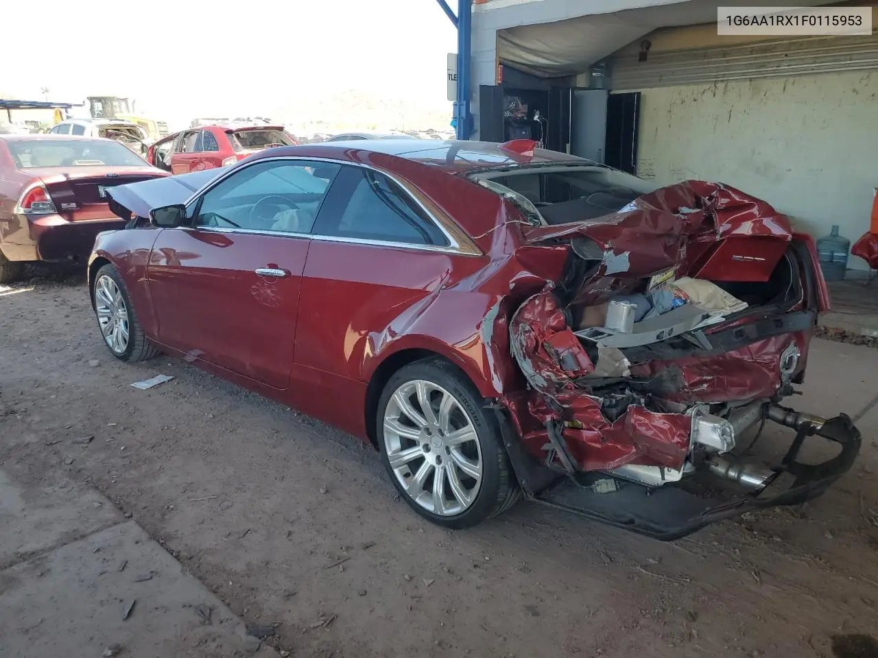 2015 Cadillac Ats VIN: 1G6AA1RX1F0115953 Lot: 52609705
