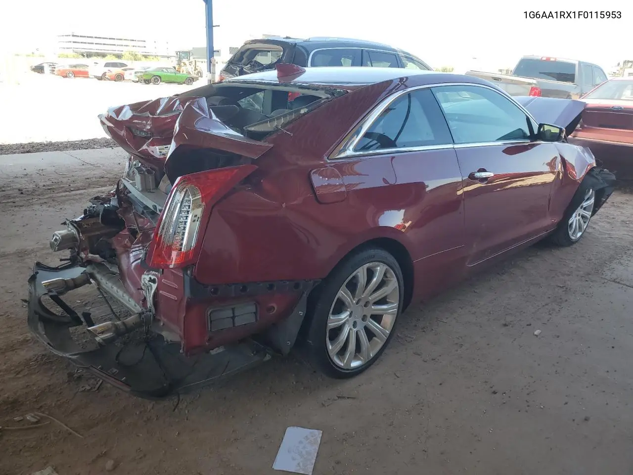 2015 Cadillac Ats VIN: 1G6AA1RX1F0115953 Lot: 52609705