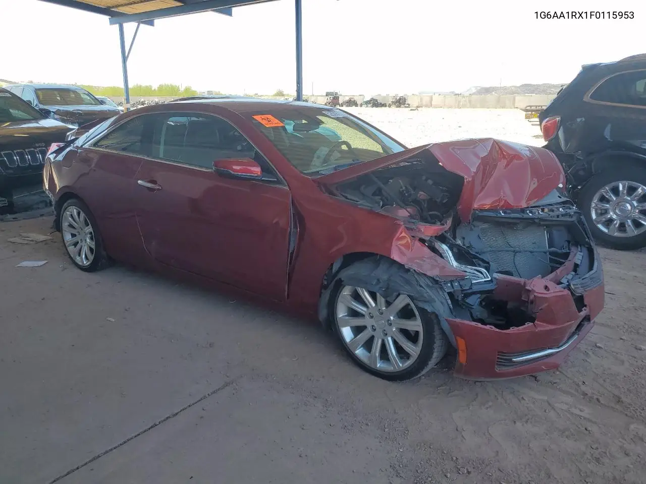 2015 Cadillac Ats VIN: 1G6AA1RX1F0115953 Lot: 52609705