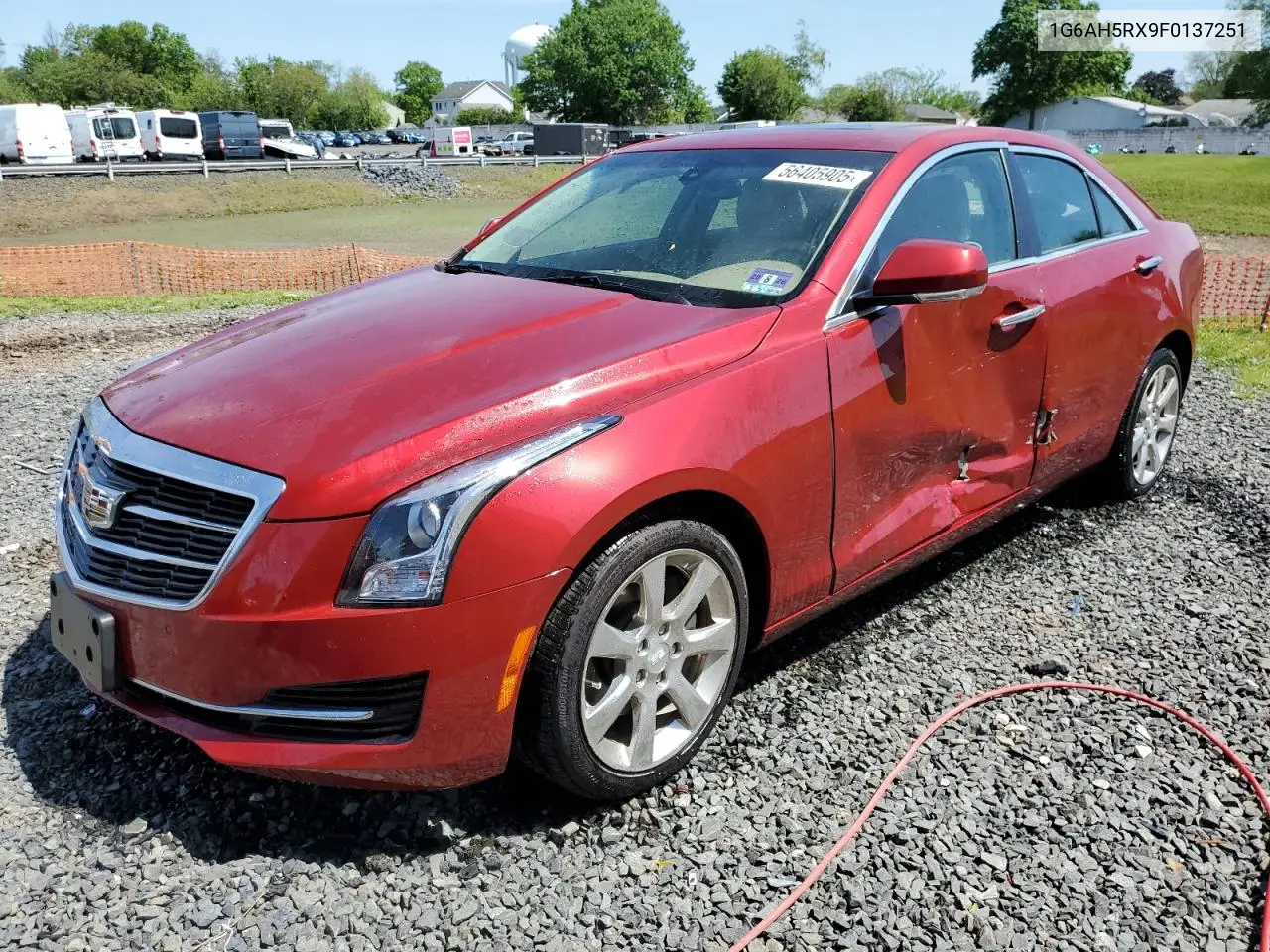 2015 Cadillac Ats Luxury VIN: 1G6AH5RX9F0137251 Lot: 56405905