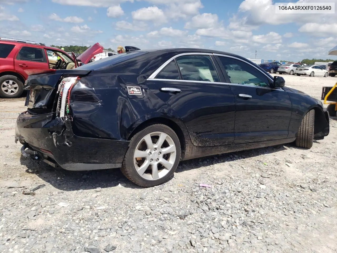 2015 Cadillac Ats VIN: 1G6AA5RXXF0126540 Lot: 56876725