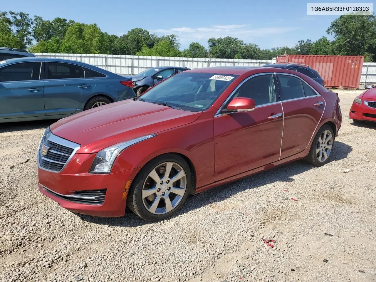 2015 Cadillac Ats Luxury VIN: 1G6AB5R33F0128303 Lot: 56950325