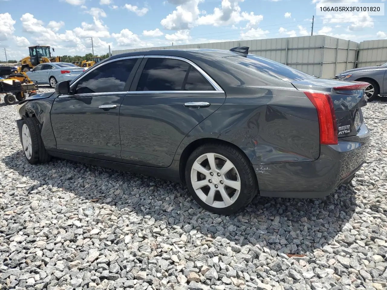 2015 Cadillac Ats VIN: 1G6AG5RX3F0101820 Lot: 61837365