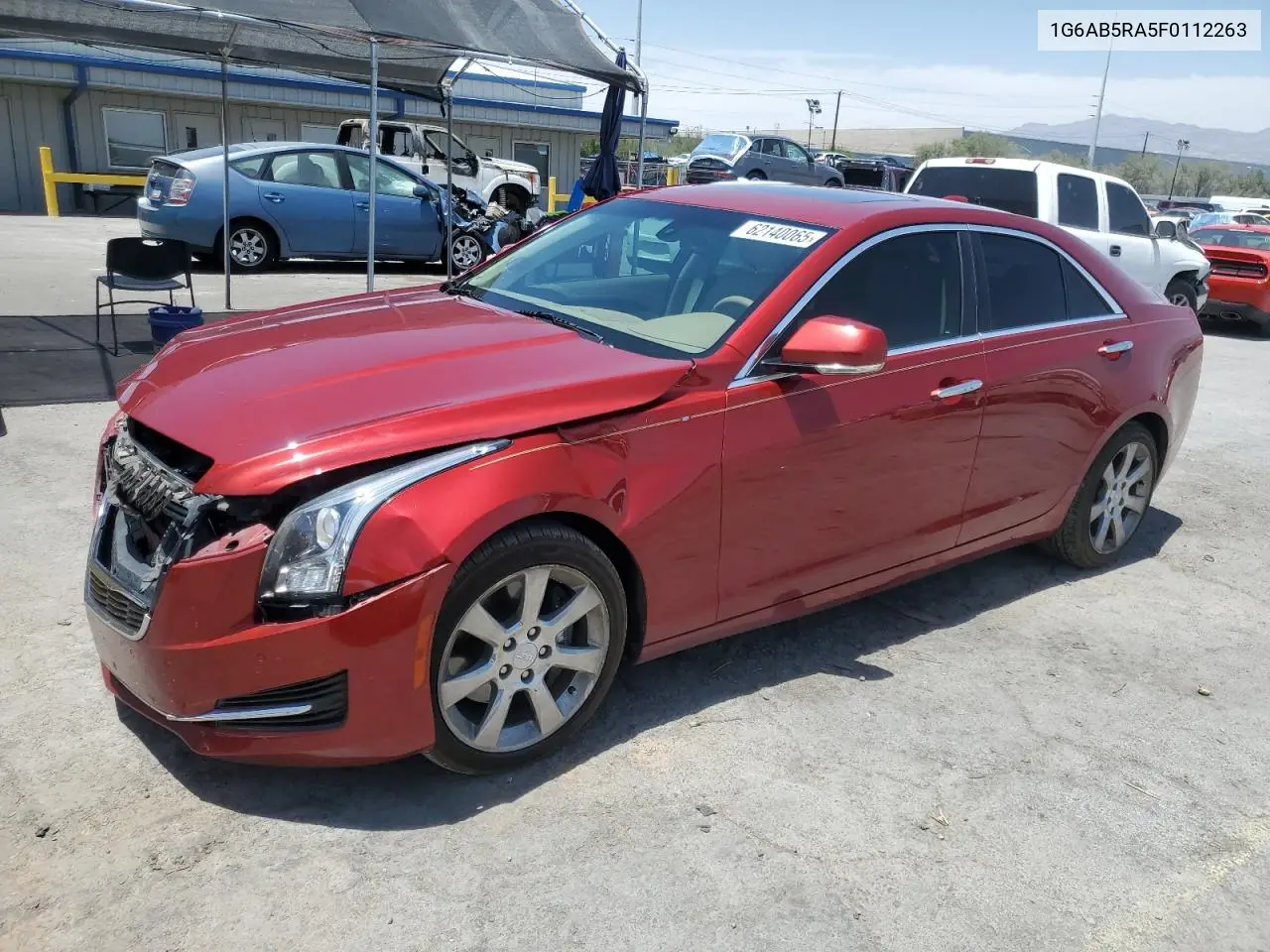 2015 Cadillac Ats Luxury VIN: 1G6AB5RA5F0112263 Lot: 62140065