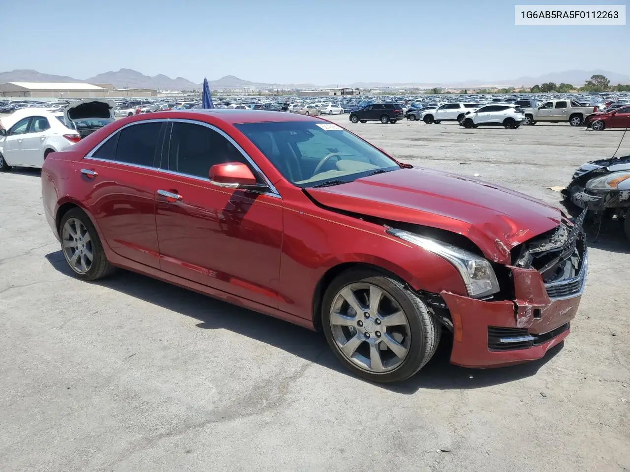 2015 Cadillac Ats Luxury VIN: 1G6AB5RA5F0112263 Lot: 62140065