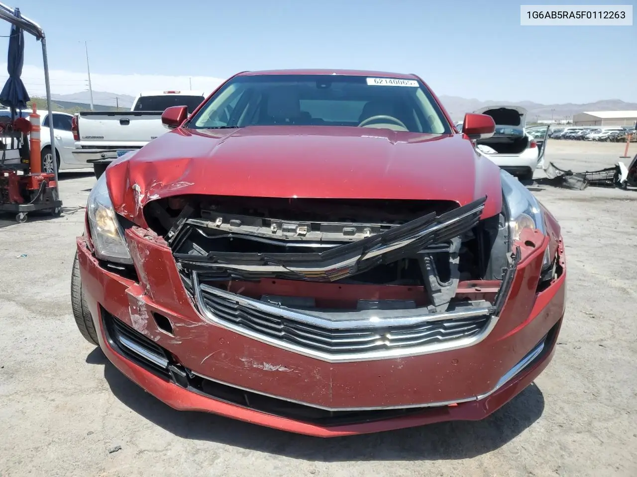 2015 Cadillac Ats Luxury VIN: 1G6AB5RA5F0112263 Lot: 62140065
