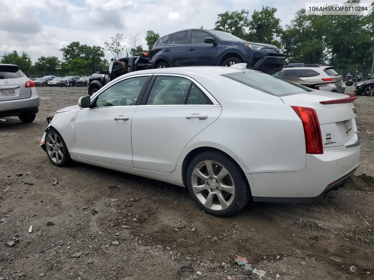 2015 Cadillac Ats Luxury VIN: 1G6AH5RXXF0110284 Lot: 64034085