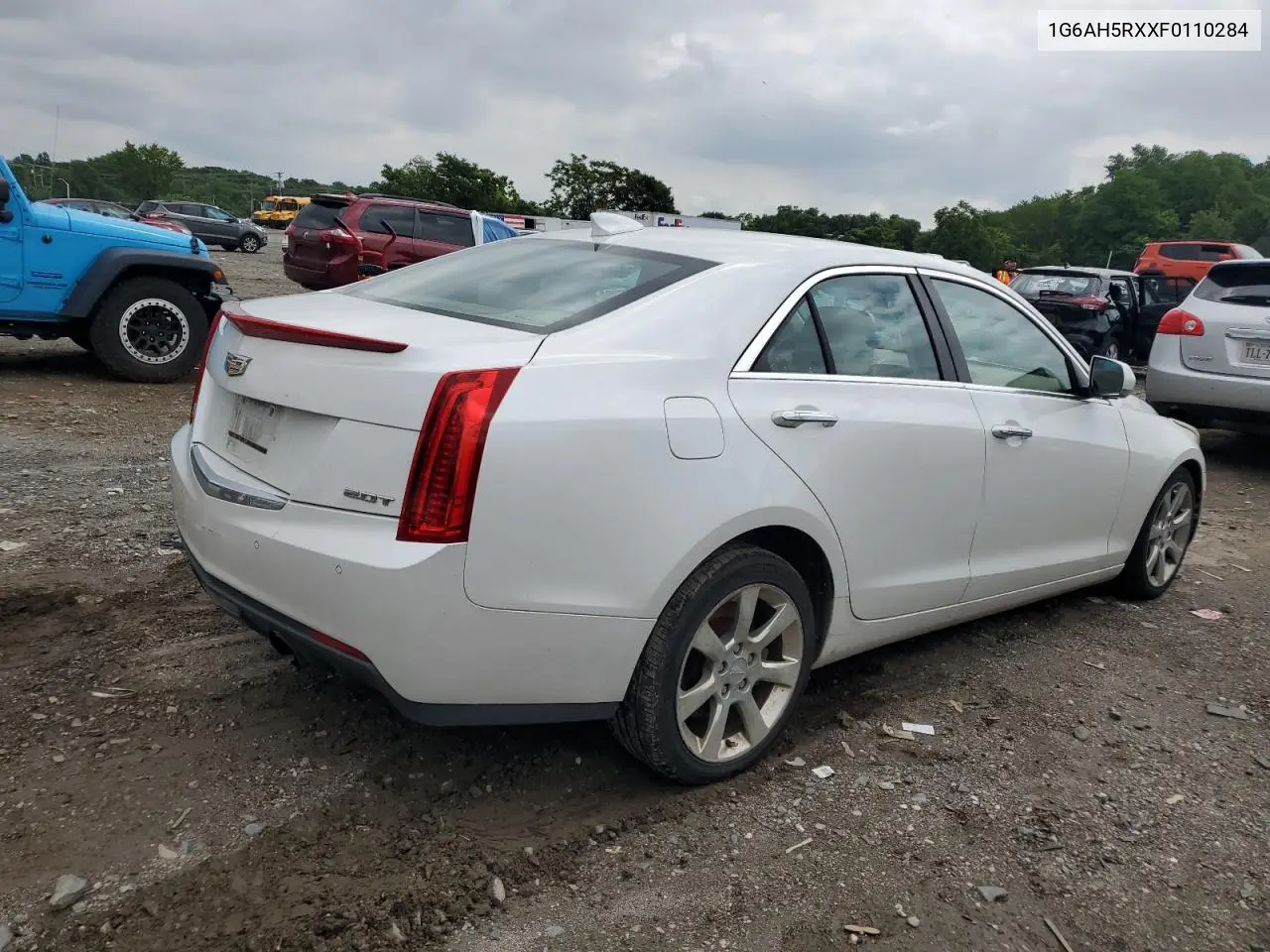 2015 Cadillac Ats Luxury VIN: 1G6AH5RXXF0110284 Lot: 64034085