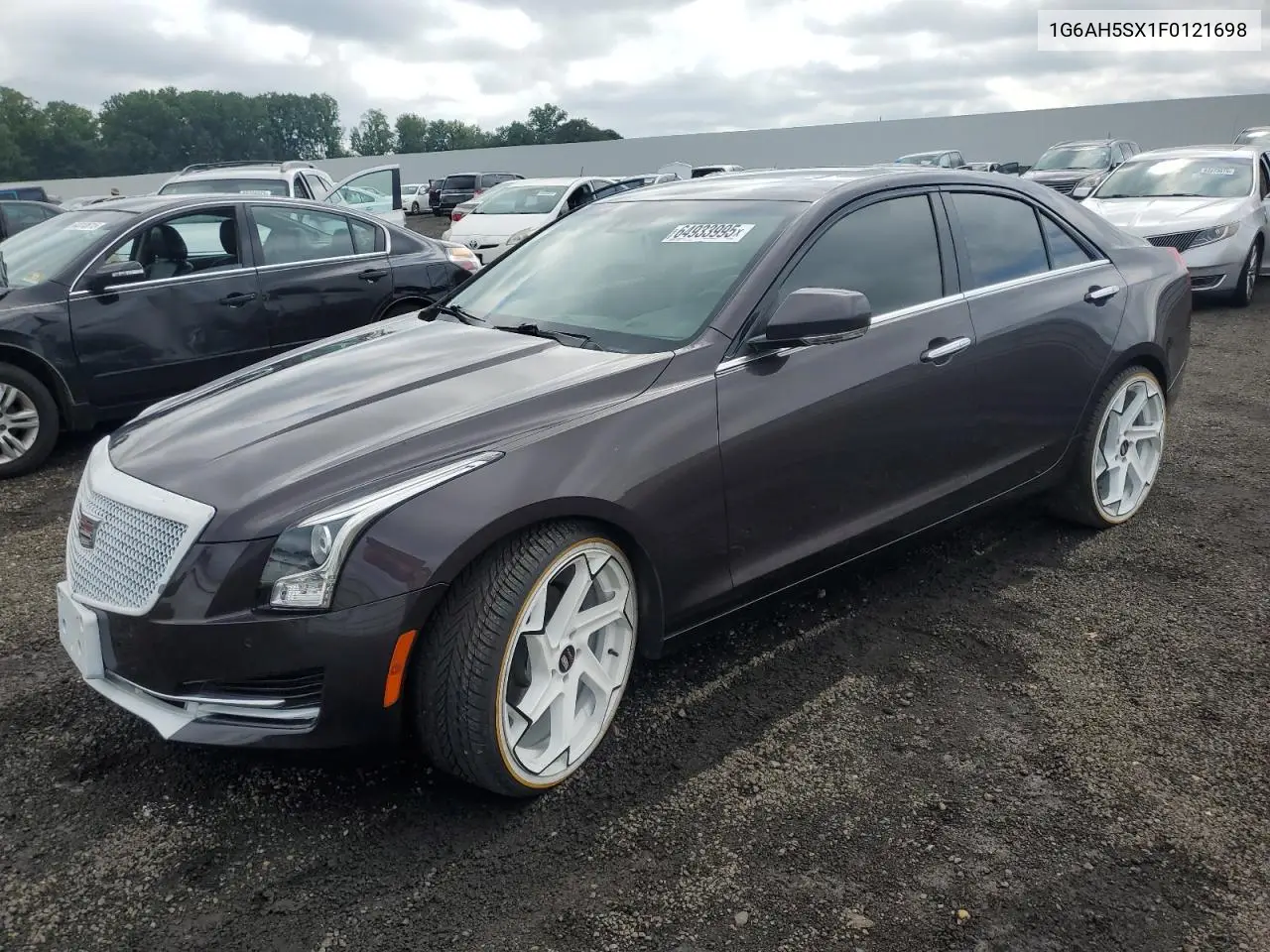 2015 Cadillac Ats Luxury VIN: 1G6AH5SX1F0121698 Lot: 64933995