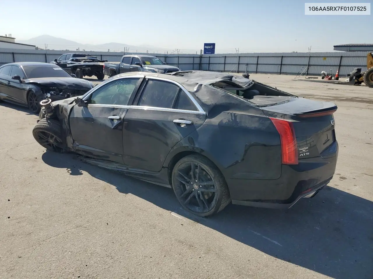 2015 Cadillac Ats VIN: 1G6AA5RX7F0107525 Lot: 65087675