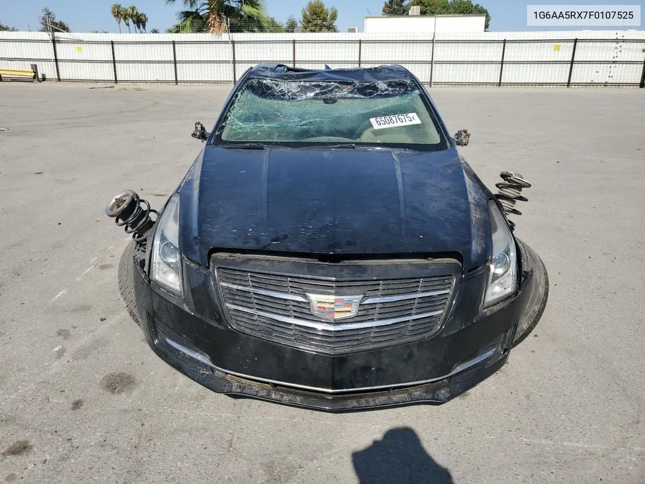 2015 Cadillac Ats VIN: 1G6AA5RX7F0107525 Lot: 65087675