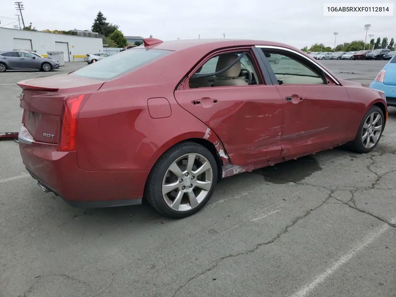 2015 Cadillac Ats Luxury VIN: 1G6AB5RXXF0112814 Lot: 65251735