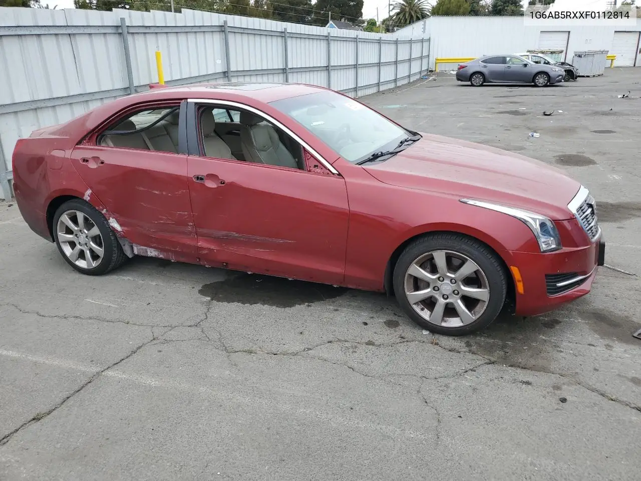 2015 Cadillac Ats Luxury VIN: 1G6AB5RXXF0112814 Lot: 65251735
