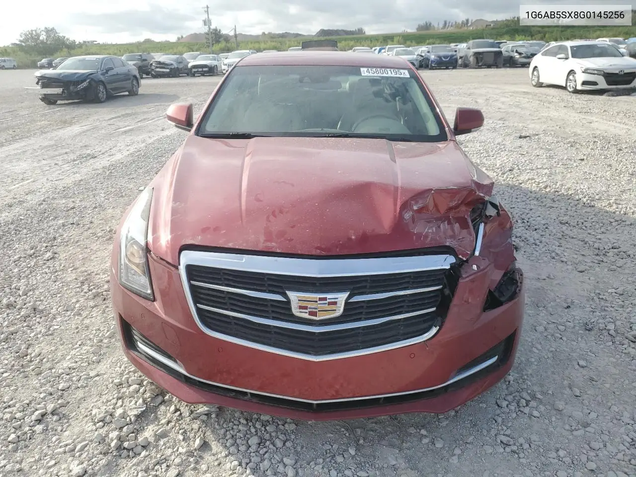 2016 Cadillac Ats Luxury VIN: 1G6AB5SX8G0145256 Lot: 45800195