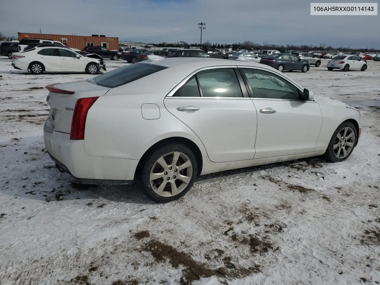 2016 Cadillac Ats Luxury VIN: 1G6AH5RXXG0114143 Lot: 45974235