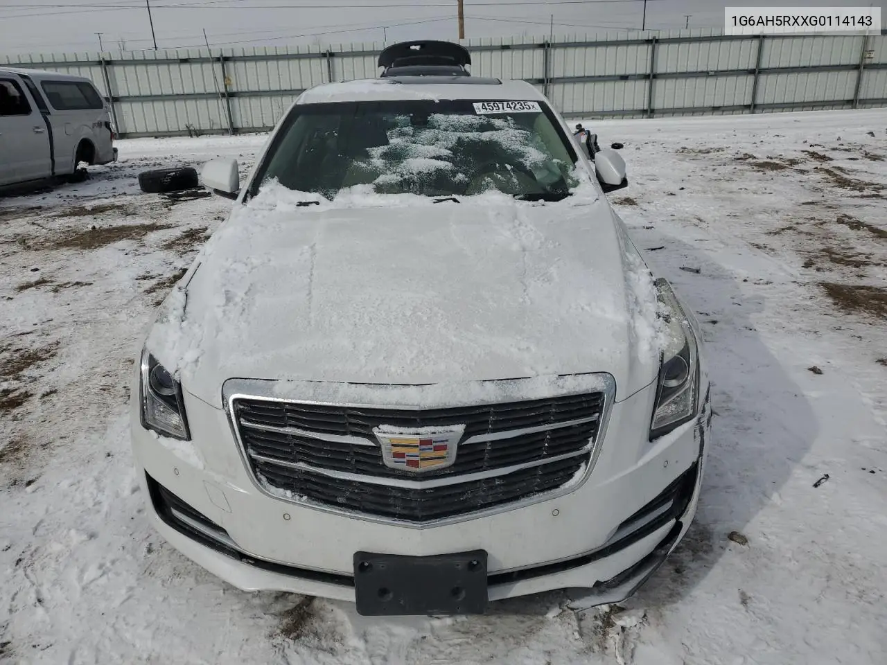 2016 Cadillac Ats Luxury VIN: 1G6AH5RXXG0114143 Lot: 45974235