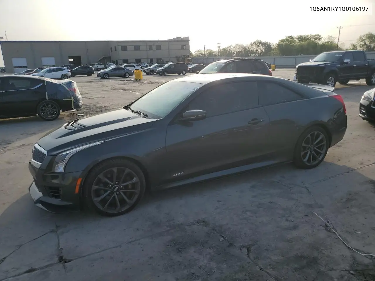 2016 Cadillac Ats-V VIN: 1G6AN1RY1G0106197 Lot: 50976425