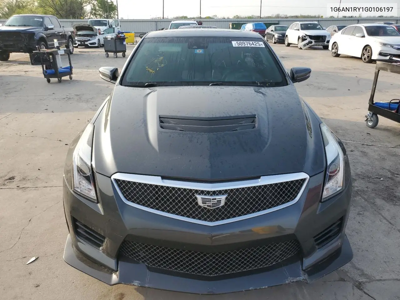 2016 Cadillac Ats-V VIN: 1G6AN1RY1G0106197 Lot: 50976425