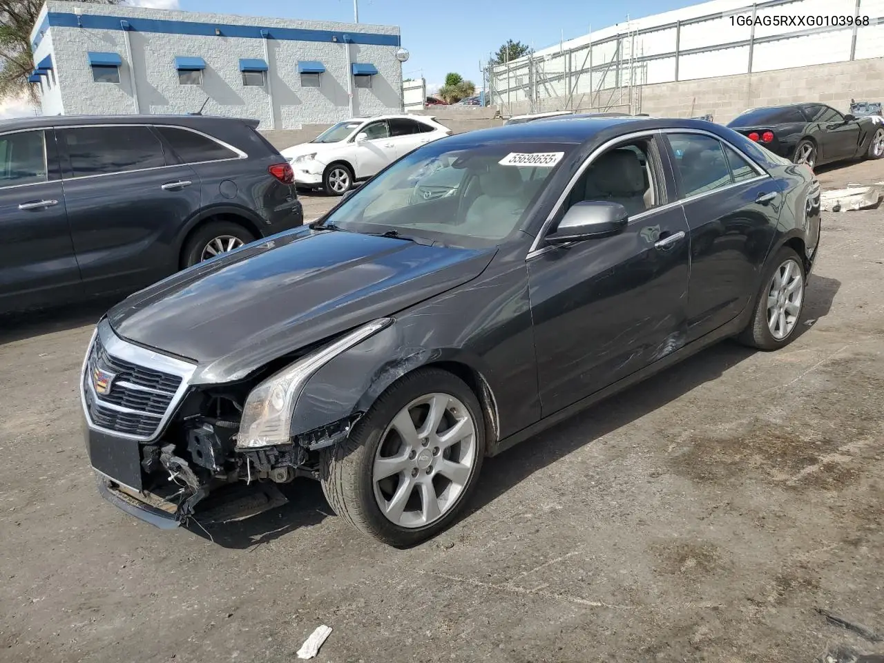 2016 Cadillac Ats VIN: 1G6AG5RXXG0103968 Lot: 55698655