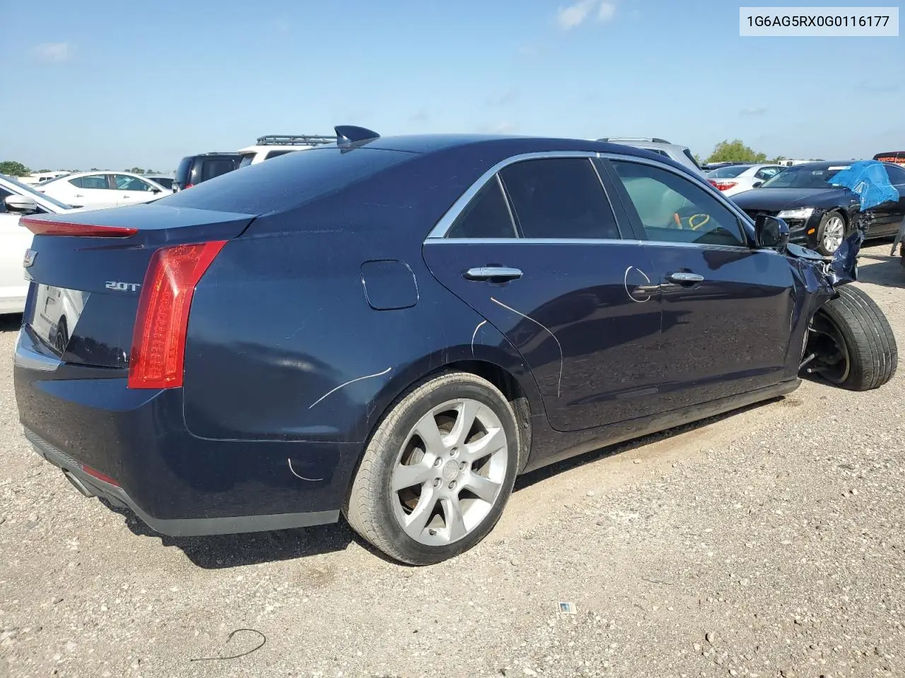 2016 Cadillac Ats VIN: 1G6AG5RX0G0116177 Lot: 55838165