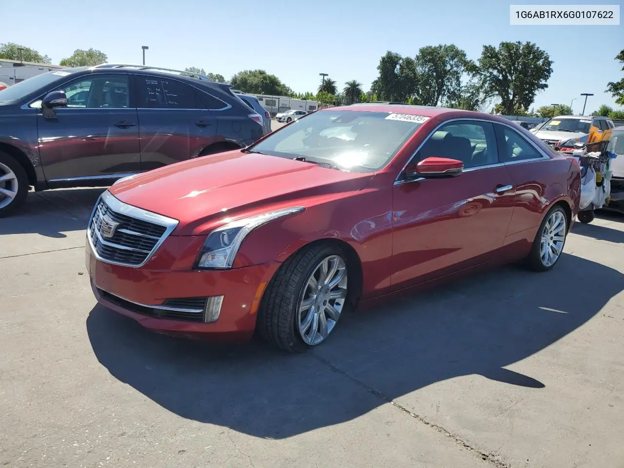 2016 Cadillac Ats Luxury VIN: 1G6AB1RX6G0107622 Lot: 57046335
