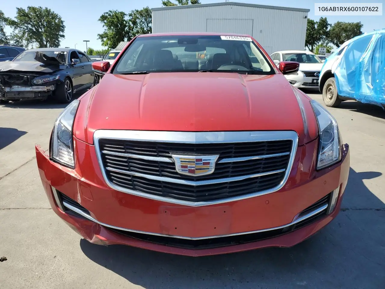 2016 Cadillac Ats Luxury VIN: 1G6AB1RX6G0107622 Lot: 57046335