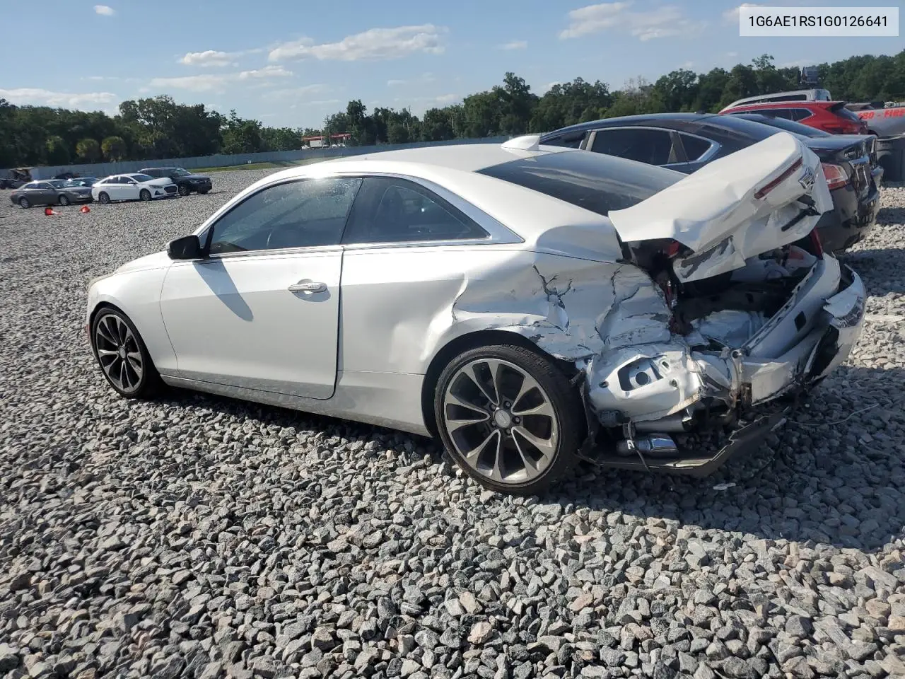 2016 Cadillac Ats Premium VIN: 1G6AE1RS1G0126641 Lot: 57046555