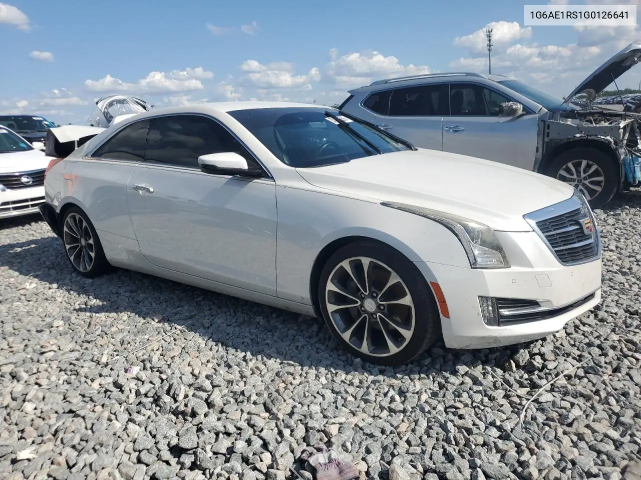 2016 Cadillac Ats Premium VIN: 1G6AE1RS1G0126641 Lot: 57046555