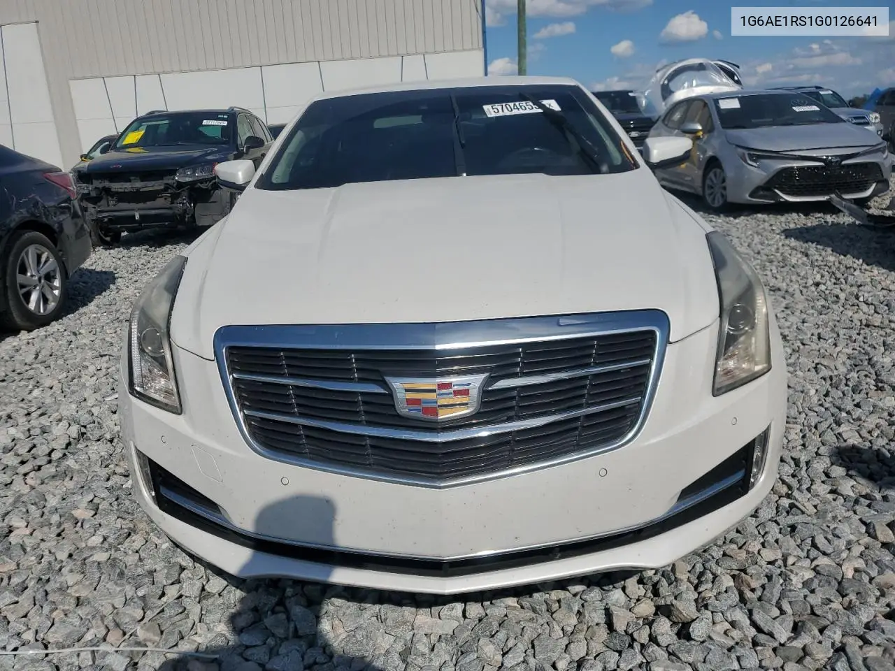 2016 Cadillac Ats Premium VIN: 1G6AE1RS1G0126641 Lot: 57046555