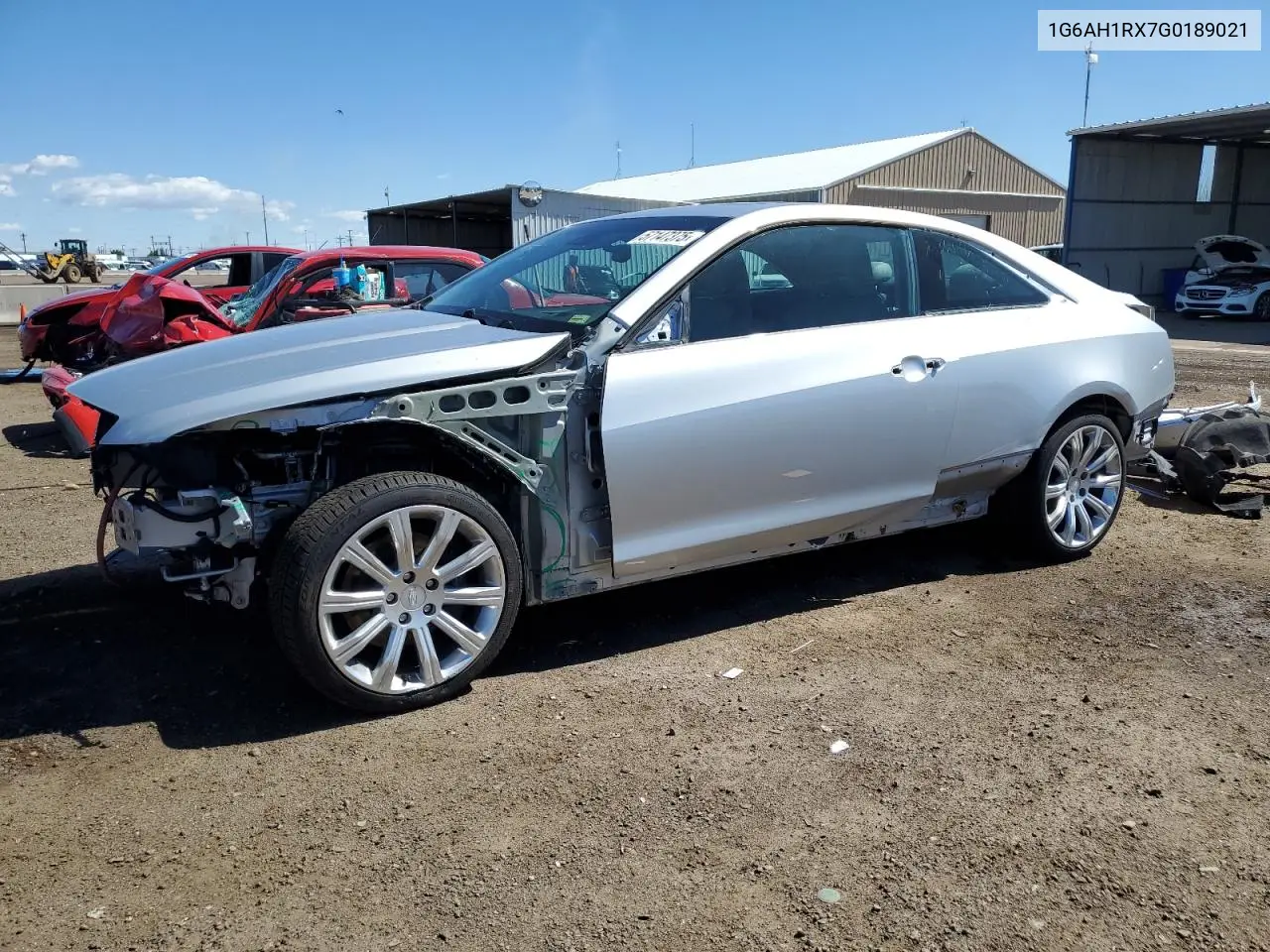 2016 Cadillac Ats Luxury VIN: 1G6AH1RX7G0189021 Lot: 57147375