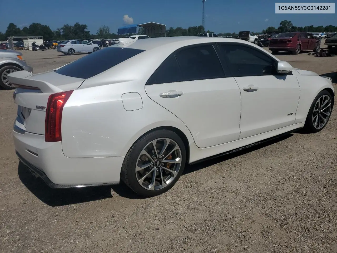 2016 Cadillac Ats-V VIN: 1G6AN5SY3G0142281 Lot: 58509855