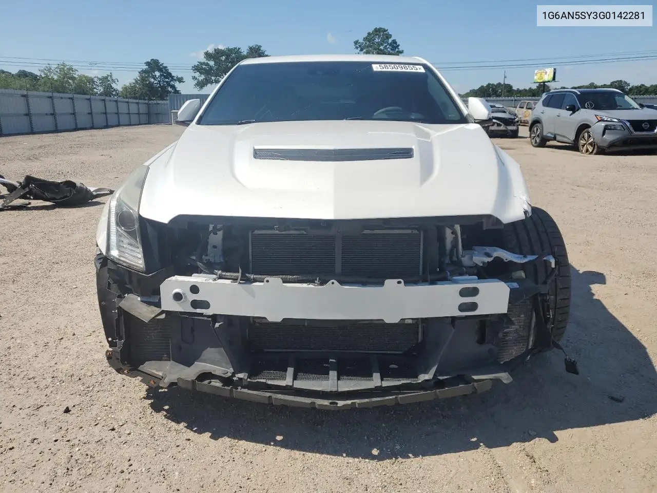 2016 Cadillac Ats-V VIN: 1G6AN5SY3G0142281 Lot: 58509855