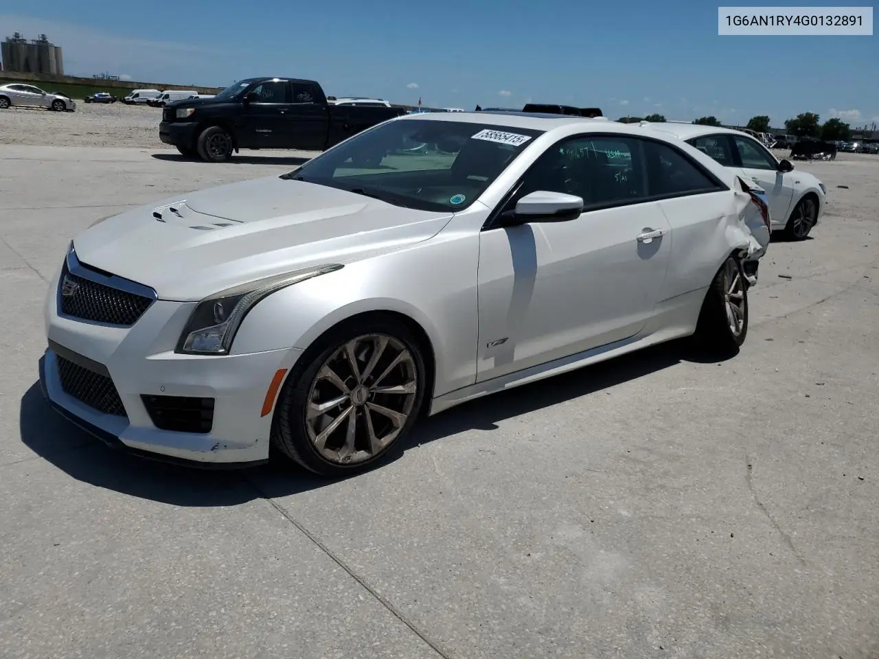 2016 Cadillac Ats-V VIN: 1G6AN1RY4G0132891 Lot: 58565415