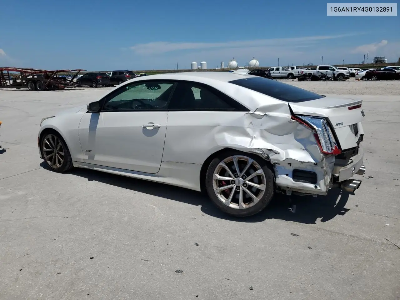 2016 Cadillac Ats-V VIN: 1G6AN1RY4G0132891 Lot: 58565415