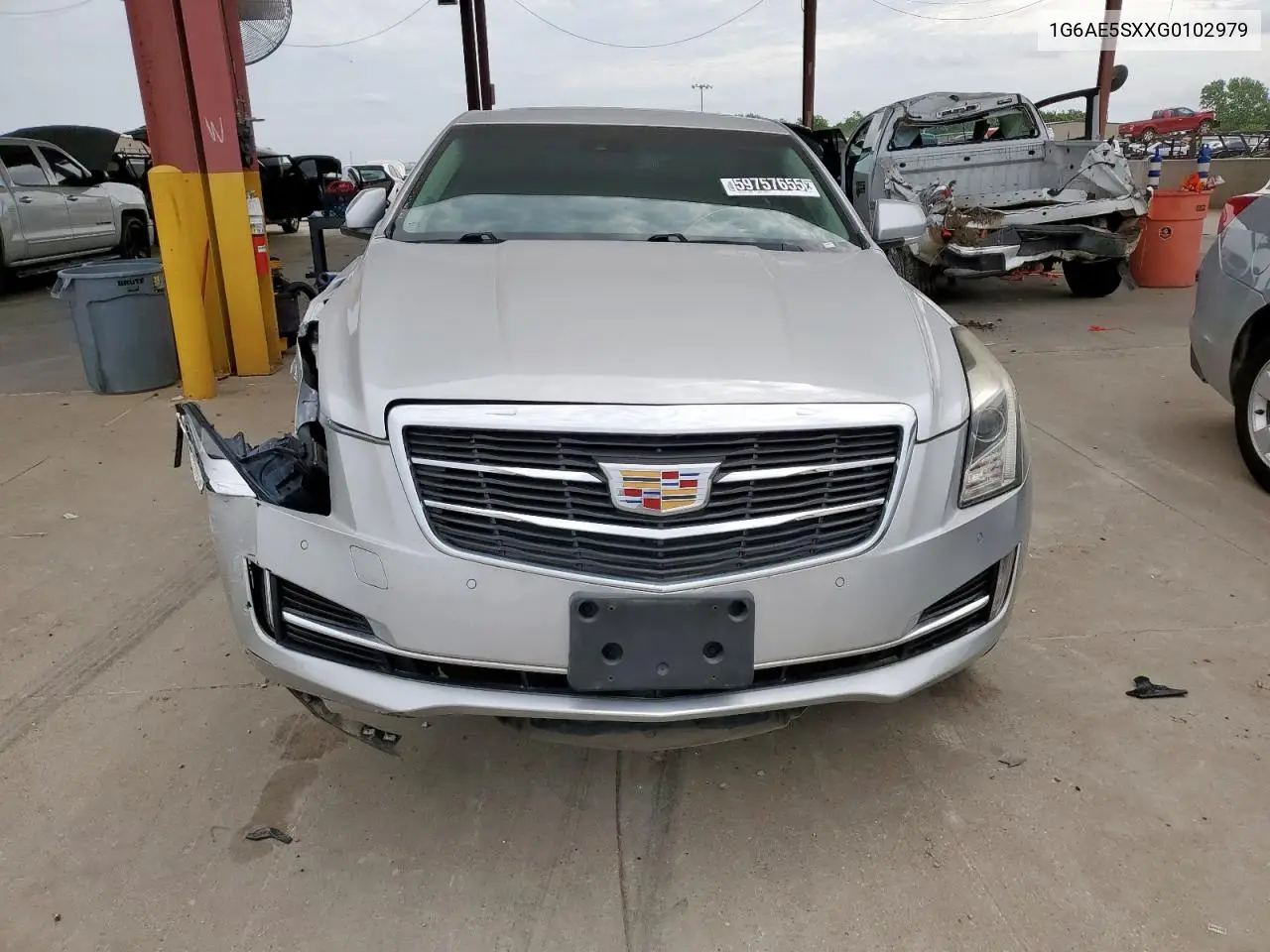 2016 Cadillac Ats Premium VIN: 1G6AE5SXXG0102979 Lot: 59757655