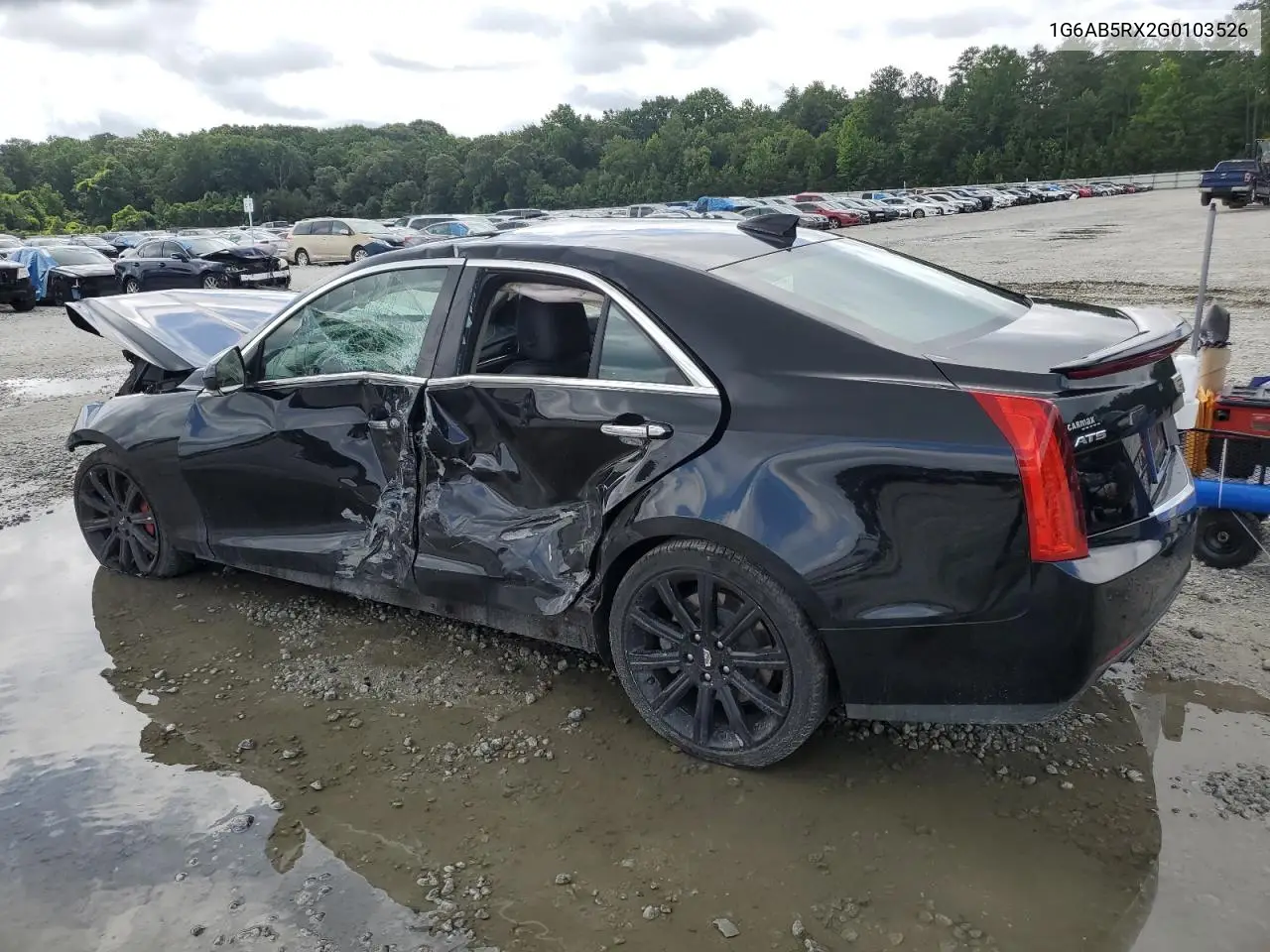 2016 Cadillac Ats Luxury VIN: 1G6AB5RX2G0103526 Lot: 61545415