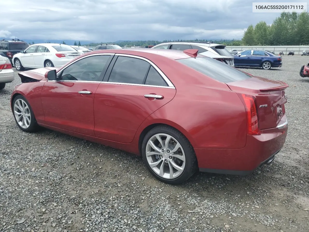 2016 Cadillac Ats Performance VIN: 1G6AC5SS2G0171112 Lot: 62035945