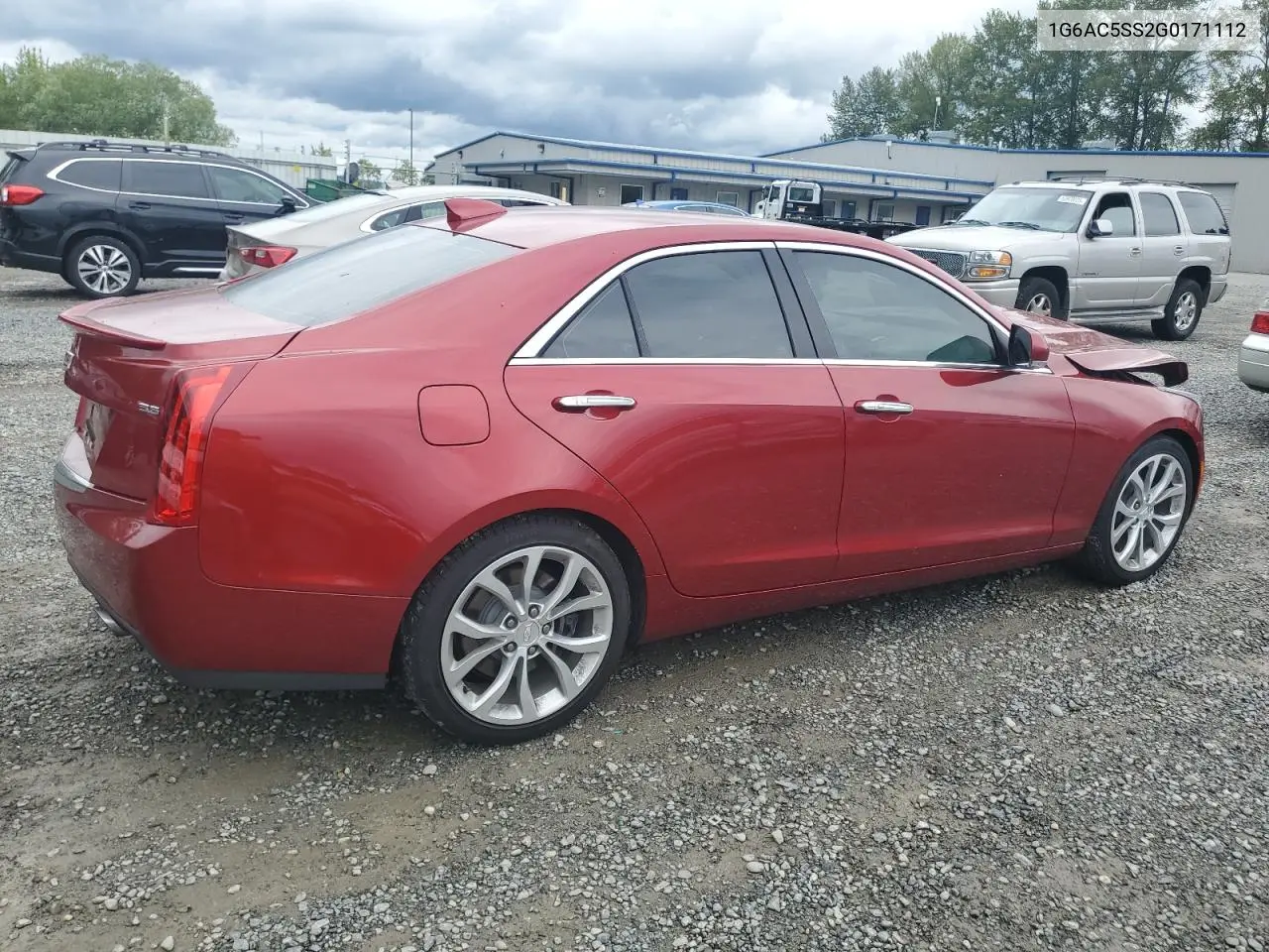 2016 Cadillac Ats Performance VIN: 1G6AC5SS2G0171112 Lot: 62035945