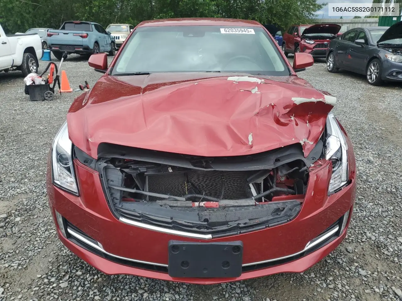 2016 Cadillac Ats Performance VIN: 1G6AC5SS2G0171112 Lot: 62035945