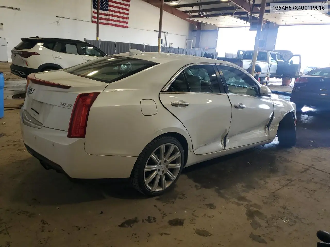 2016 Cadillac Ats Luxury VIN: 1G6AH5RX4G0119015 Lot: 62109485