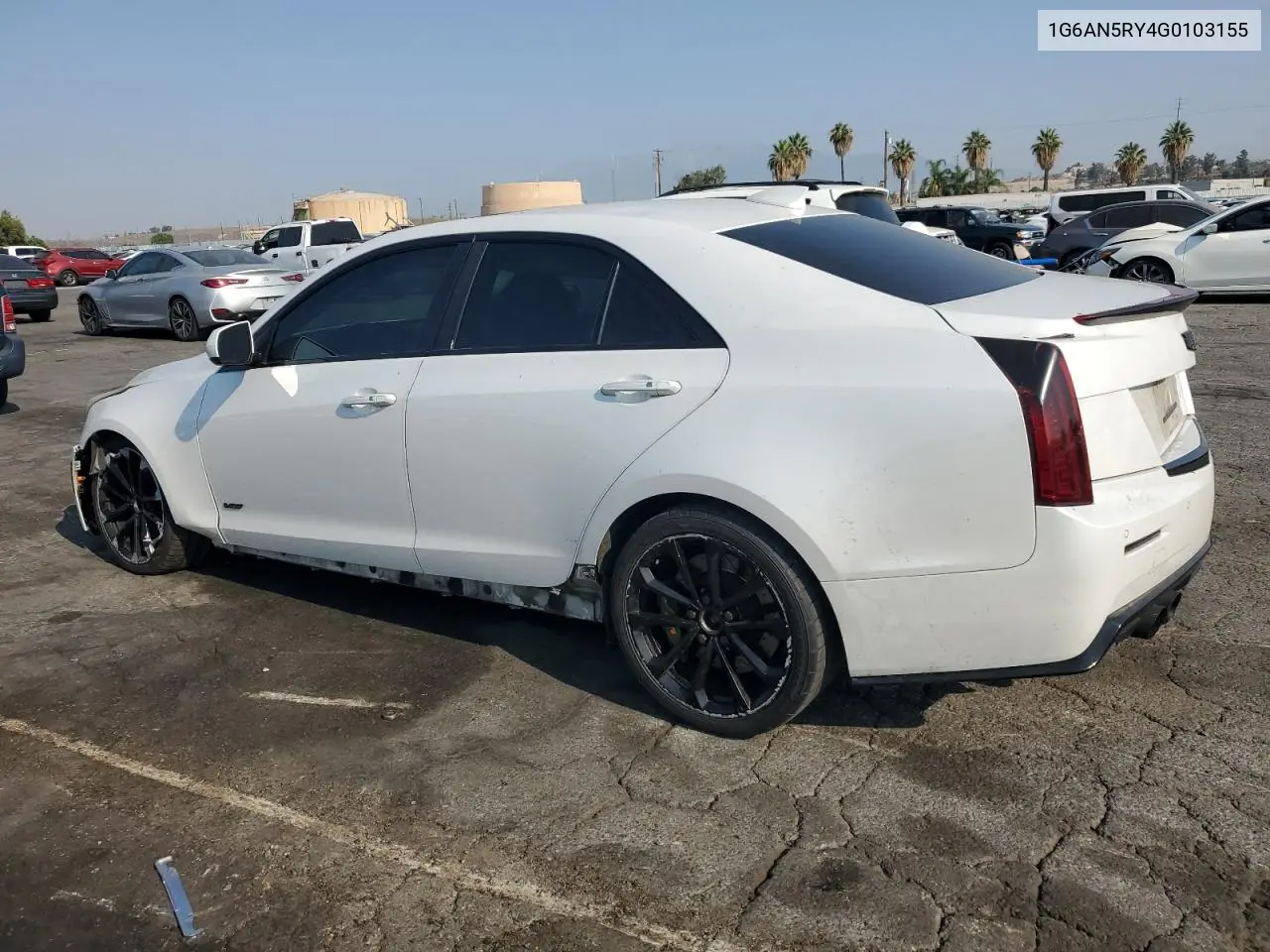 2016 Cadillac Ats-V VIN: 1G6AN5RY4G0103155 Lot: 63864165