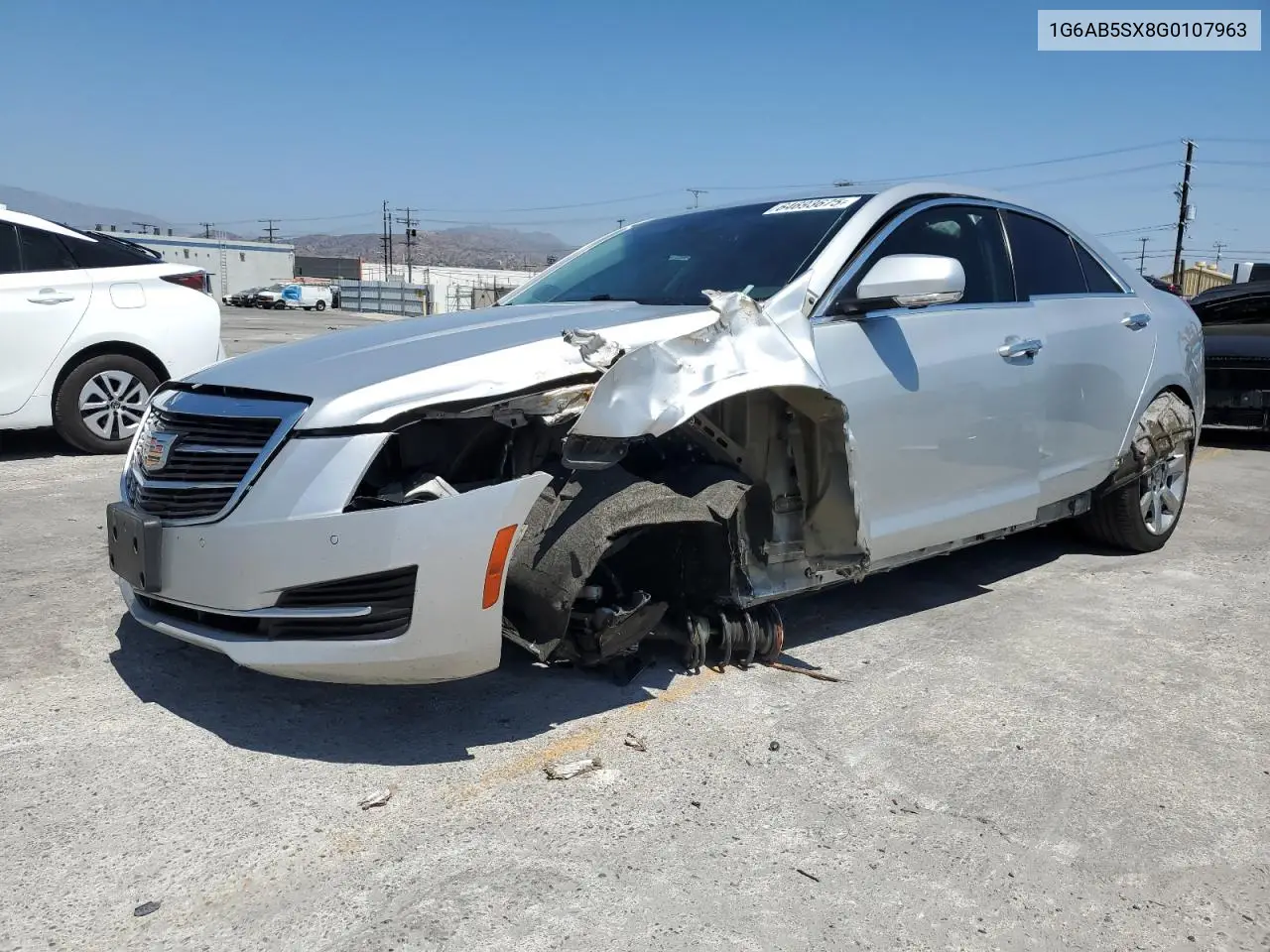 2016 Cadillac Ats Luxury VIN: 1G6AB5SX8G0107963 Lot: 64693675