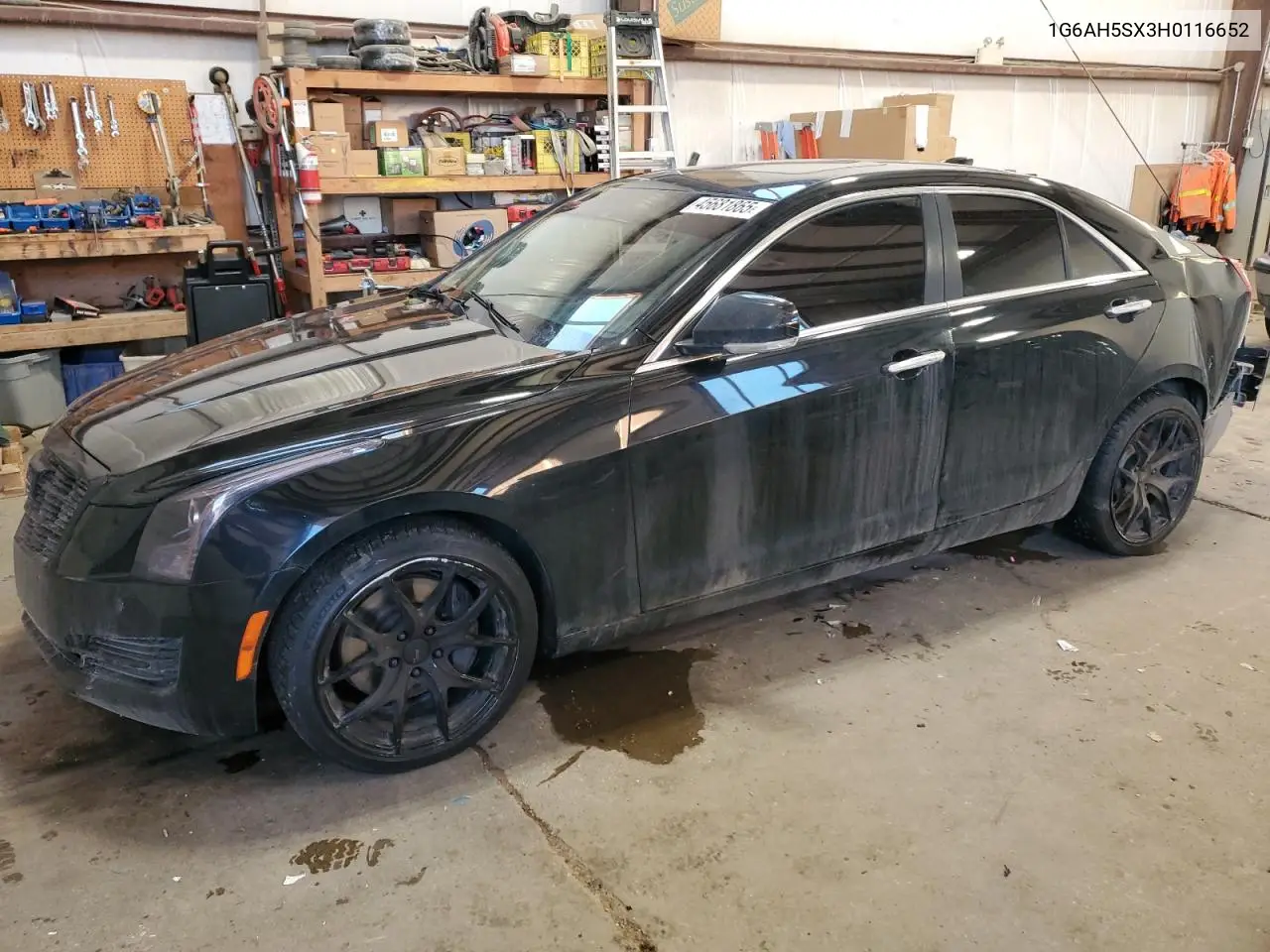 2017 Cadillac Ats Luxury VIN: 1G6AH5SX3H0116652 Lot: 45681865