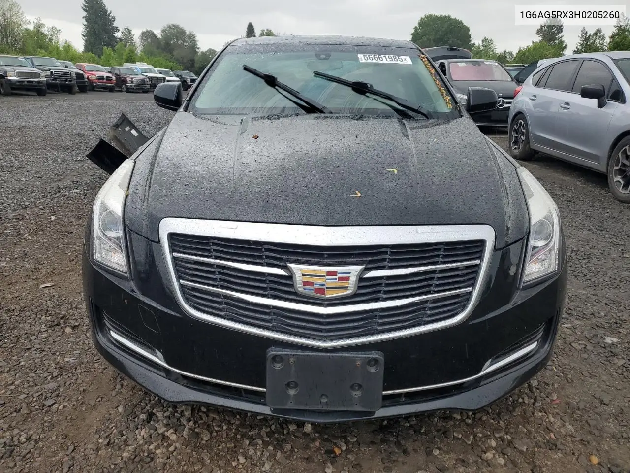 2017 Cadillac Ats VIN: 1G6AG5RX3H0205260 Lot: 56661985