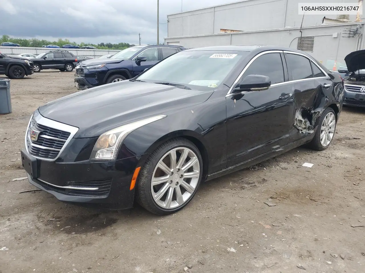 2017 Cadillac Ats Luxury VIN: 1G6AH5SXXH0216747 Lot: 56662705